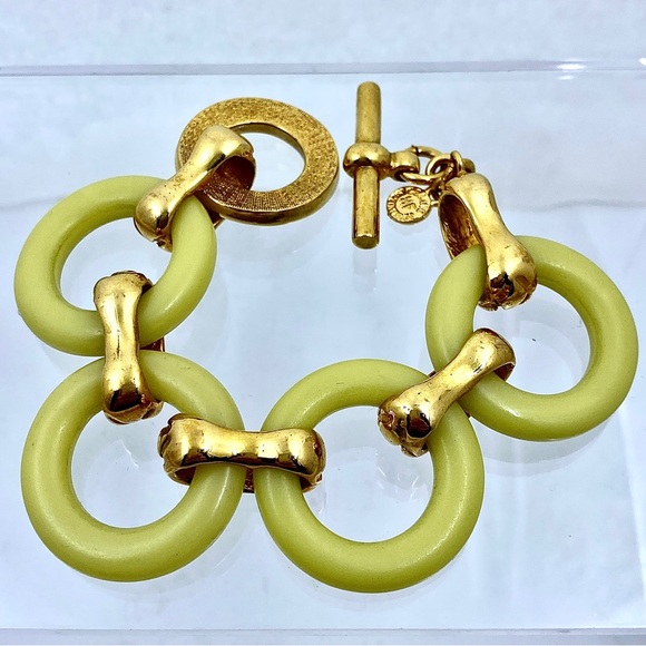 CELINE Paris Vintage Link Bracelet - Picture 2 of 6